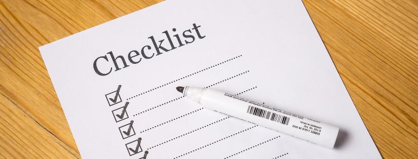 Checklist des questions à poser avant de réserver une salle 
