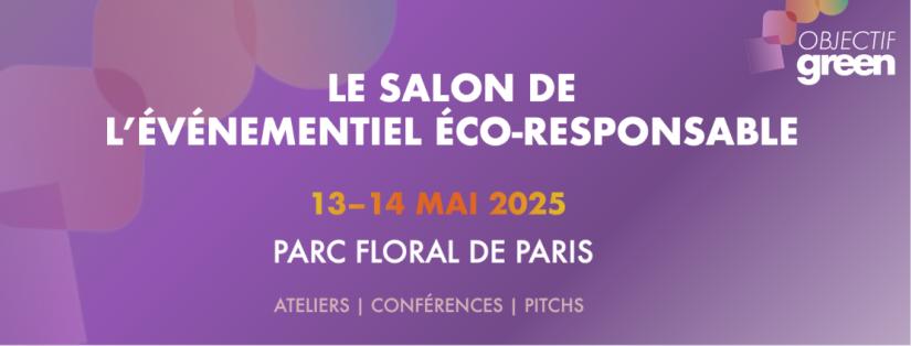 1001 Salles PRO au Salon Objectif Green 2025 : un engagement partagé pour un événementiel plus durable