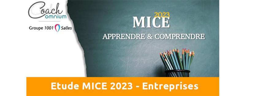Etude MICE 2023  Coach Omnium &Groupe 1001 Salles