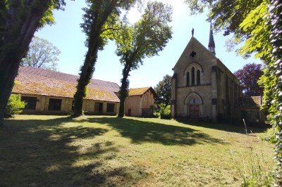Forges de Baudin - Cour de la chapelle