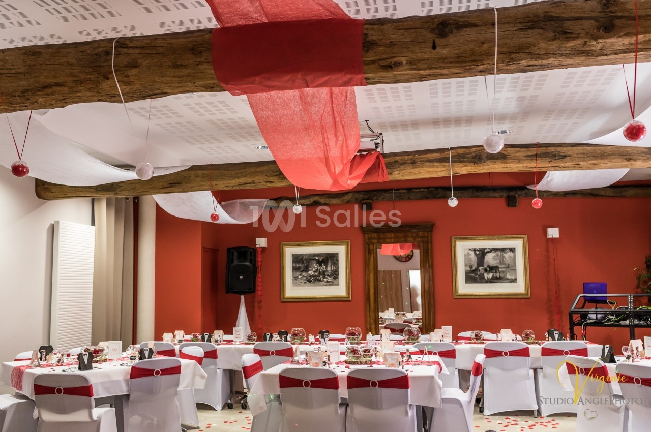 Mariage salle installée par La Croisée des Possibles Oise