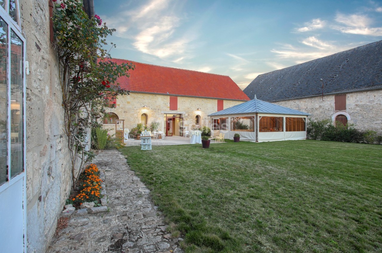 Jardin Terrasse Véranda de La Croisée des Possibles Oise