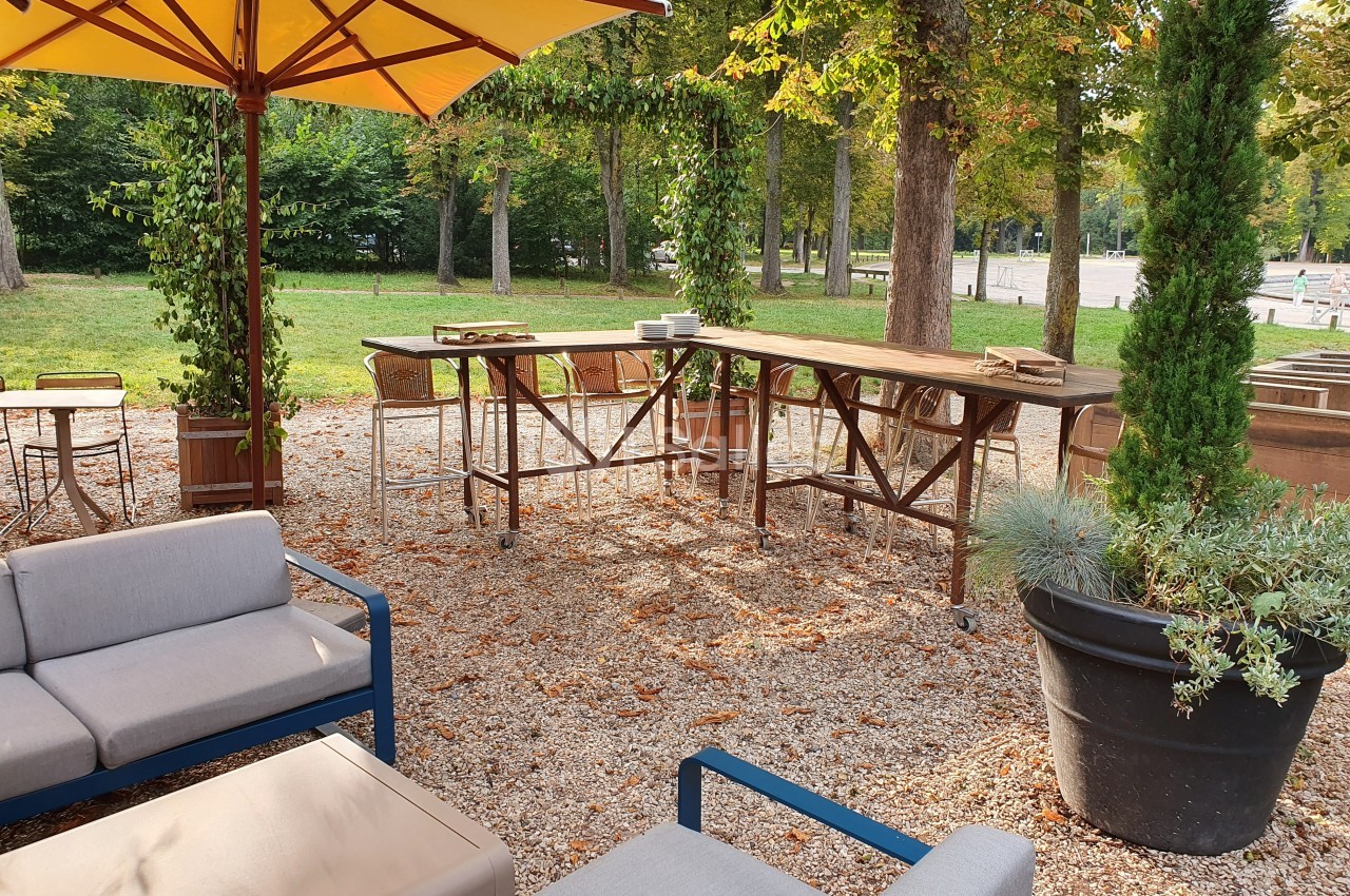 Terrasse champêtre