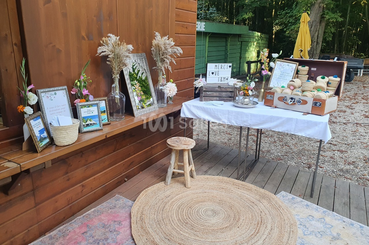 Terrasse champêtre
