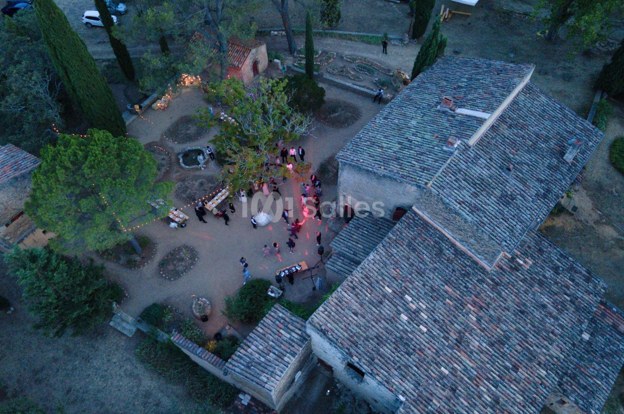 Vue aérienne du Domaine - Mariage