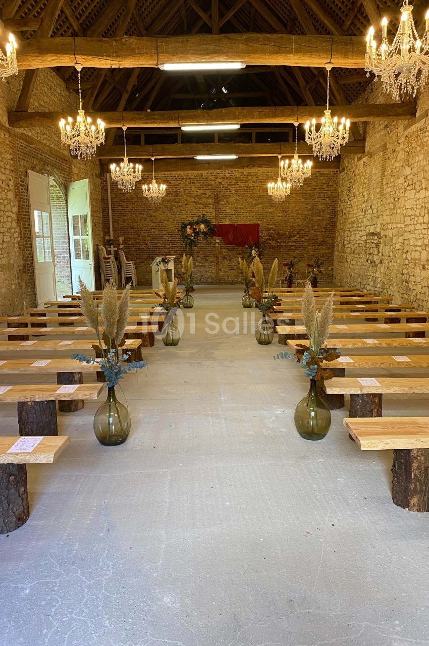 grande salle cocktail ou salle de cérémonie laïque