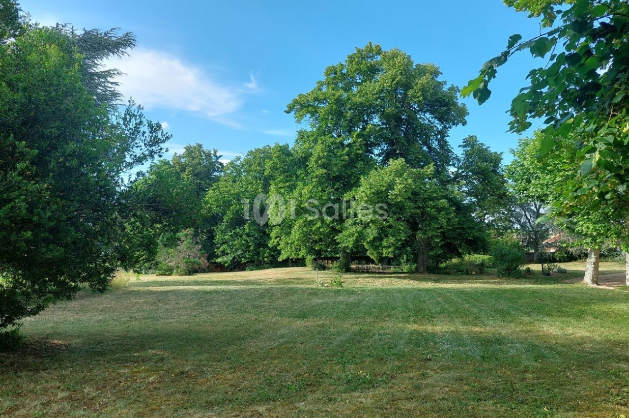 Le parc arboré