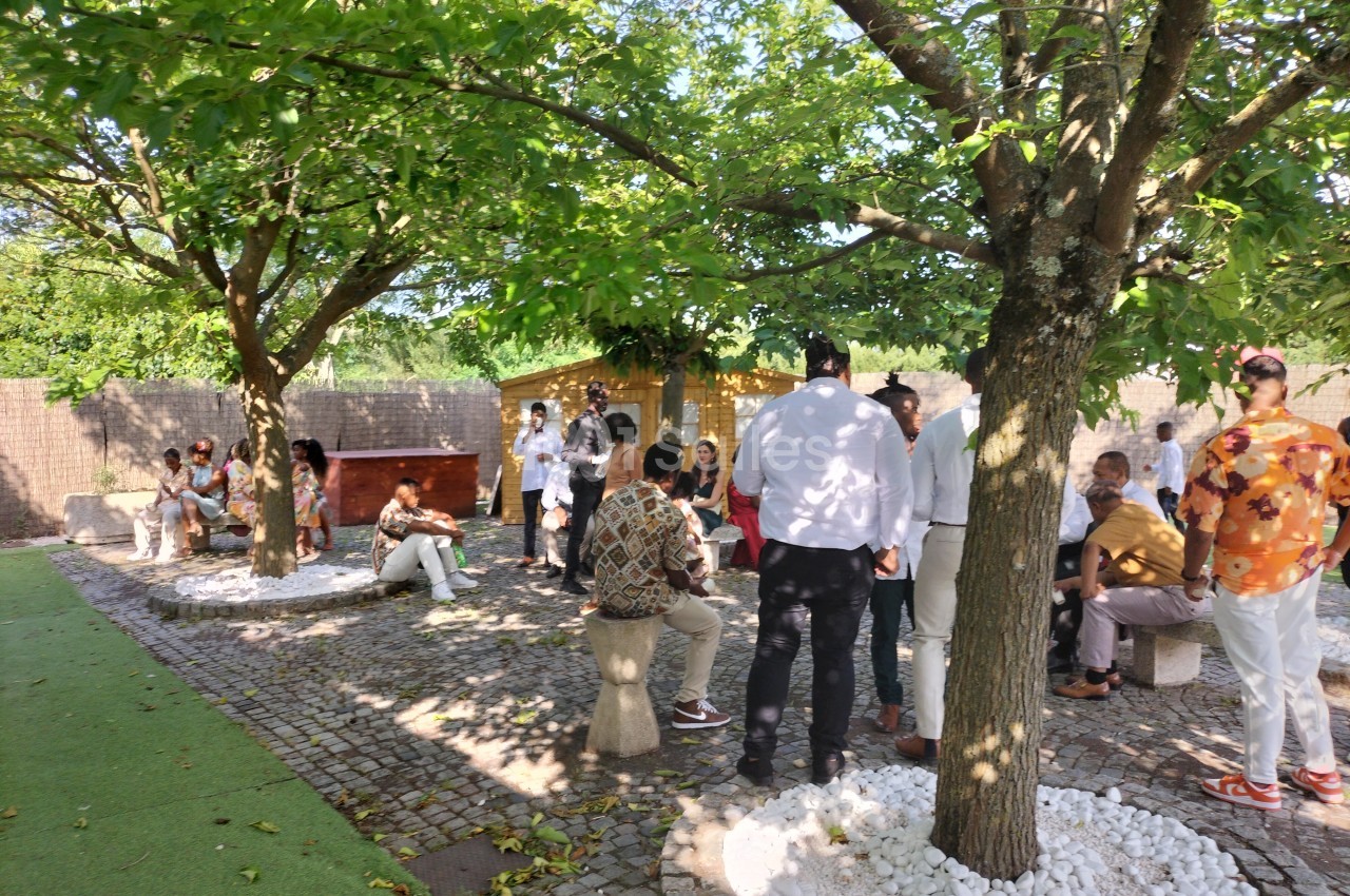 Une grande terrasse arborée pour profiter du beau temps