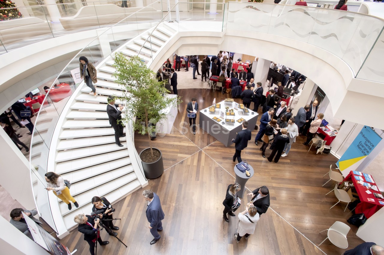 Atrium vue de haut