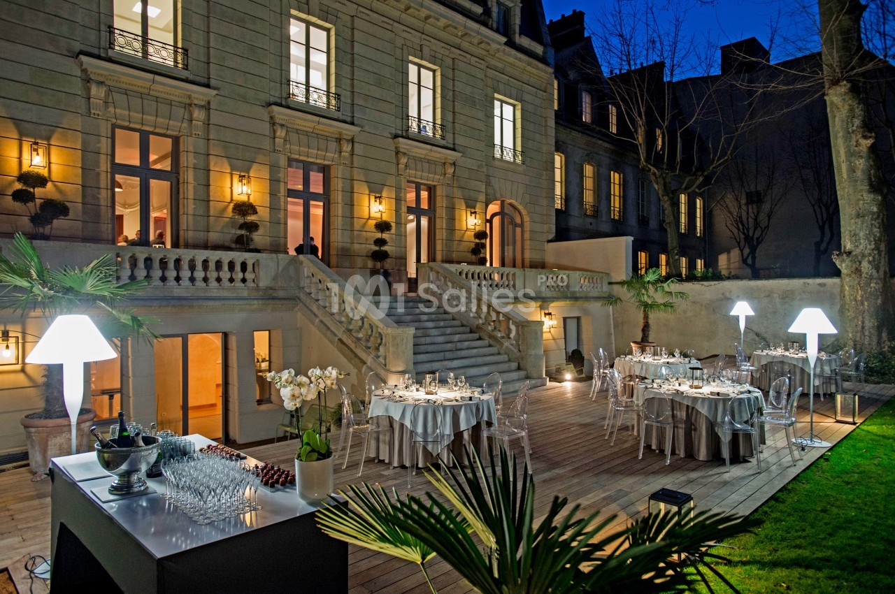 Jardin dîner
