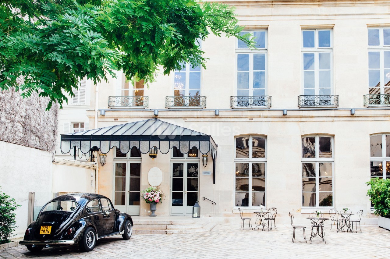 Cour d'honneur Hôtel de Poulpry - Maison des Polytechniciens