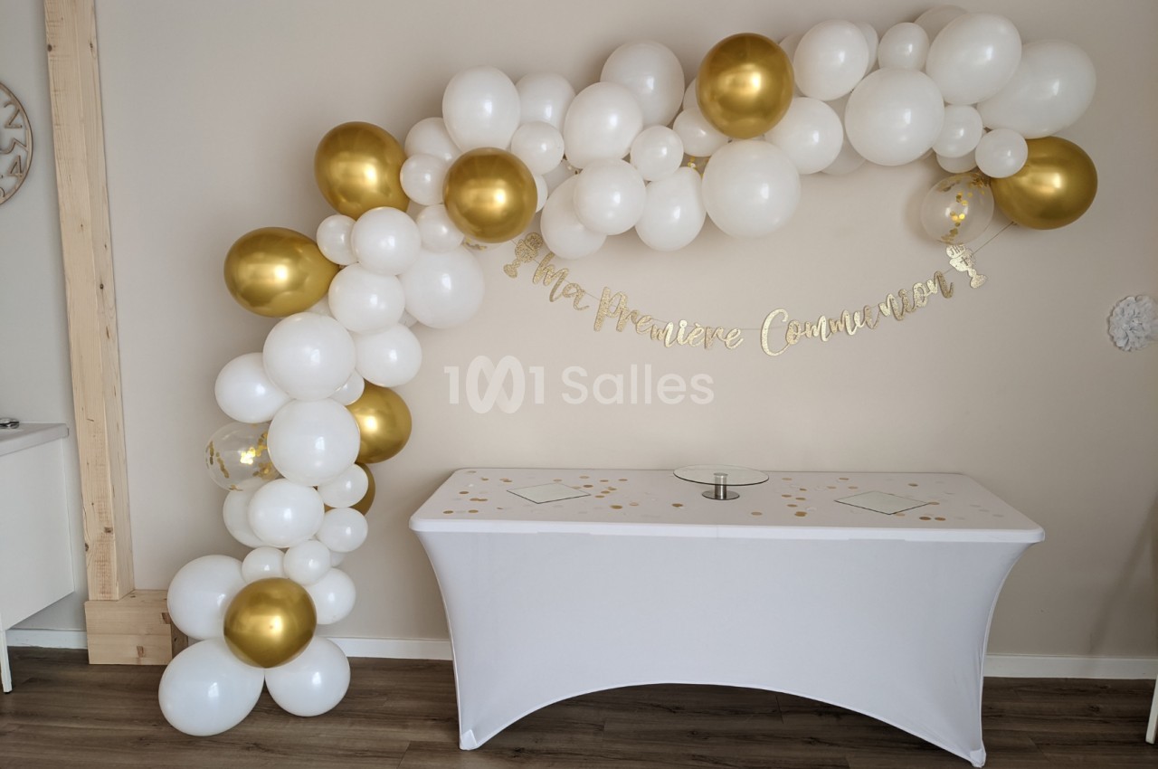 Arche de ballon communion