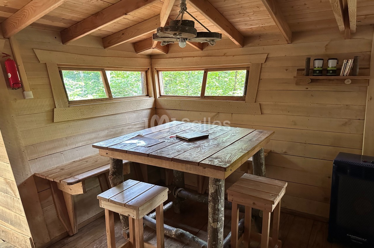 Cabane Mésange à 3m - max 6 couchages