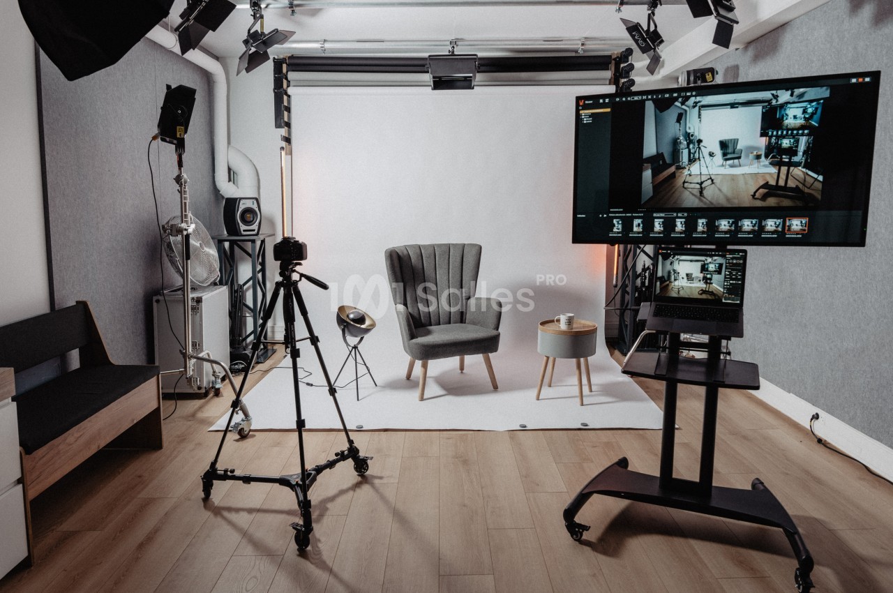Setup interview I Studio photo/vidéo