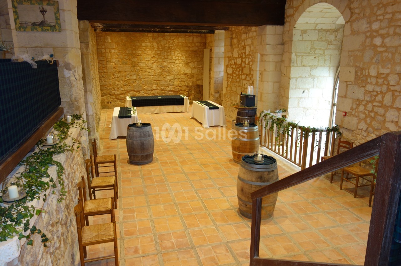 Salle des Gardes: rez-de-chaussée: 90m²