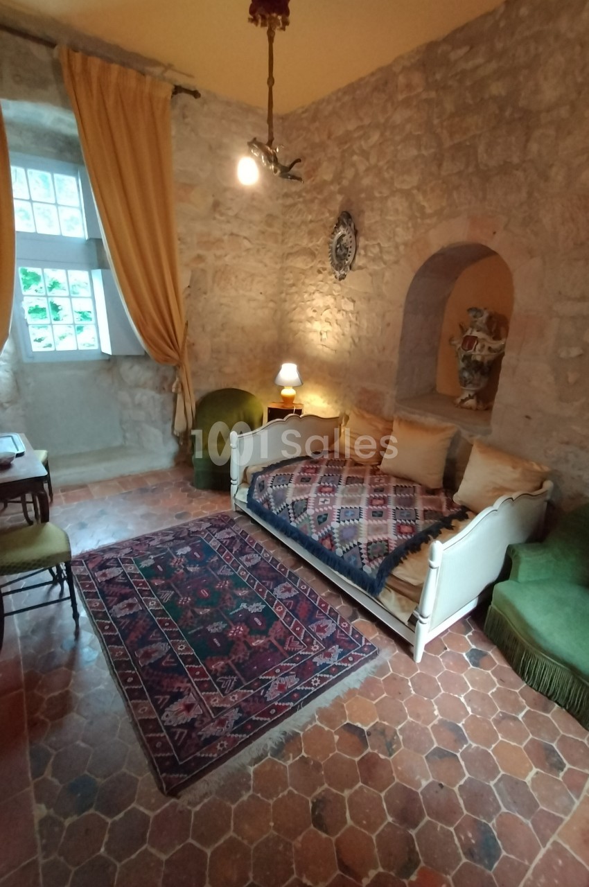Suite Saint Vincent : le salon d'entrée