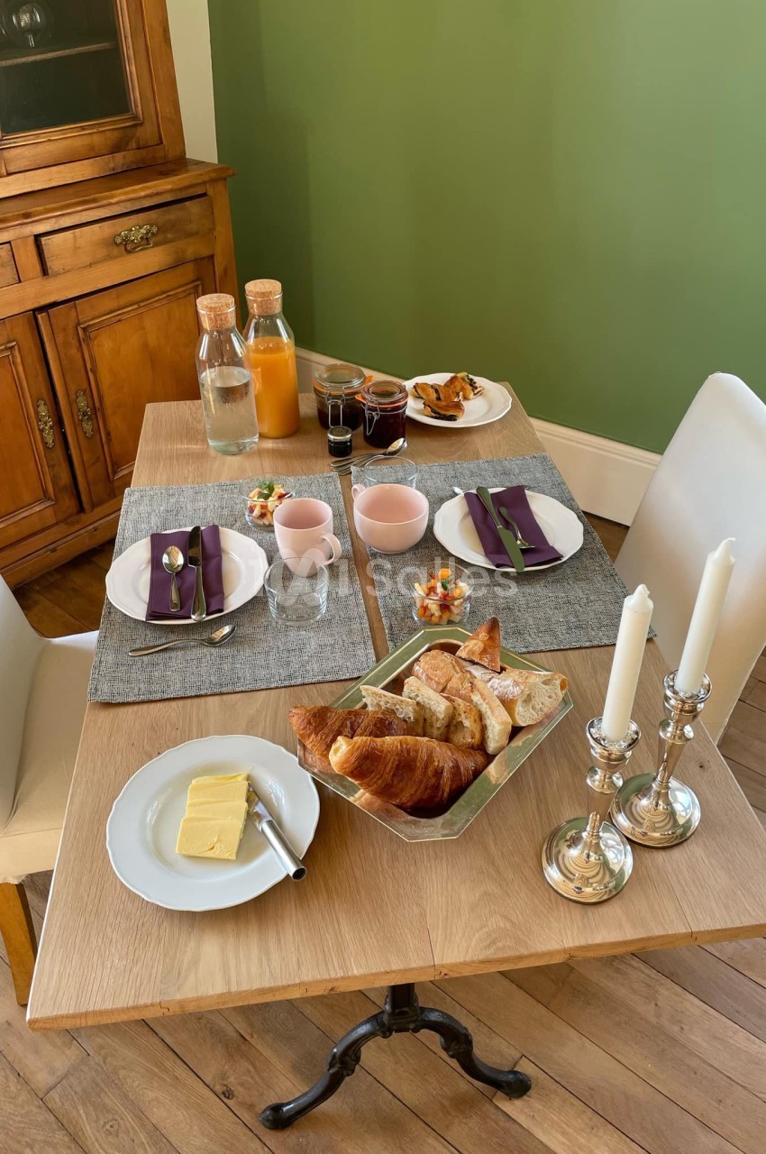 Petit dejeuner au Château