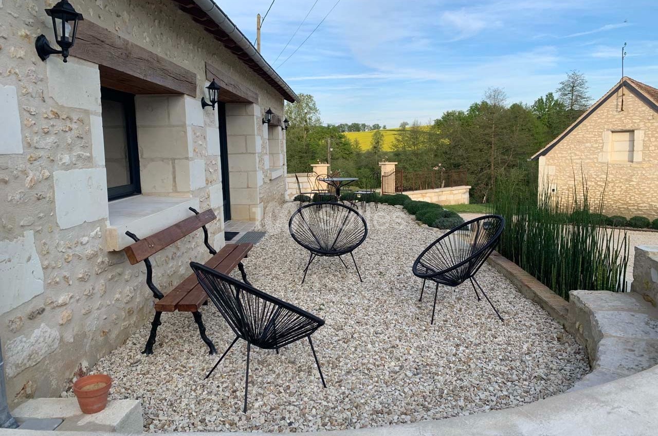 TERRASSE GITE 14 PERS