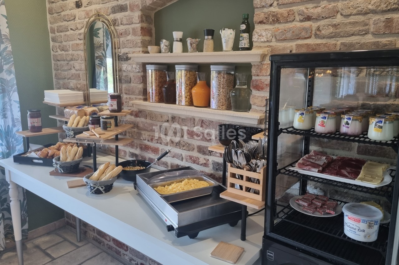 buffet petit déjeuner