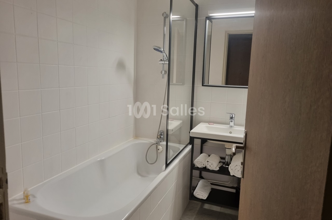 salle de bain chambre standard