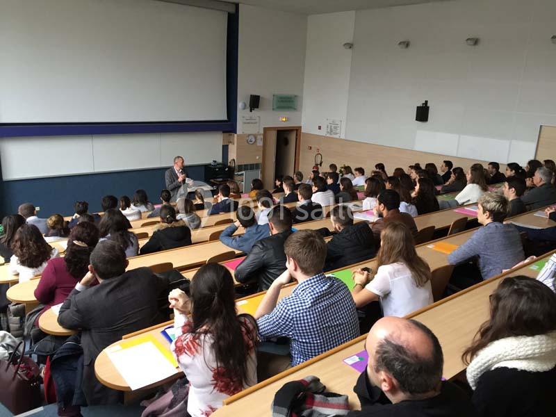 Amphi vue d'en haut